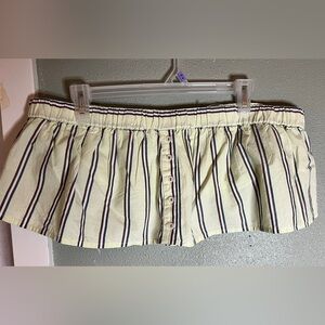 Anthropologie Tube Top Shirt Large